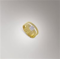 Ring Marco Bicego Woman Masai in Yellow Gold Diamante 0.07 Ct AG324-B1 - AG324-B1